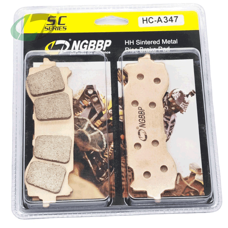 NGBBP motorcycle sintered brake pad FA717 for HONDA GL 1800 B/BD Goldwing GL 1800 DA Goldwing