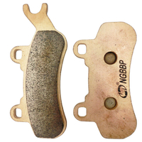 NGBBP (FA682 FA683) Replacement of Front Rear Sintered ATV UTV Brake Pad For Compatible with ATV Can-Am Maverick X3 2017 / MAX TURBO 2017-2018 / TURBO 2018 / MAX TURBO R 2018 / TURBO R 2018