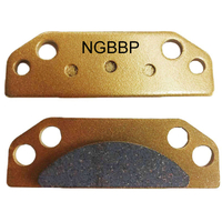 sever duty POLARIS Ranger Handbrake Pads for KIOTI/MECHRON SIDE X SIDE 2200 2240 UTV Side x Side FA659 2203148 